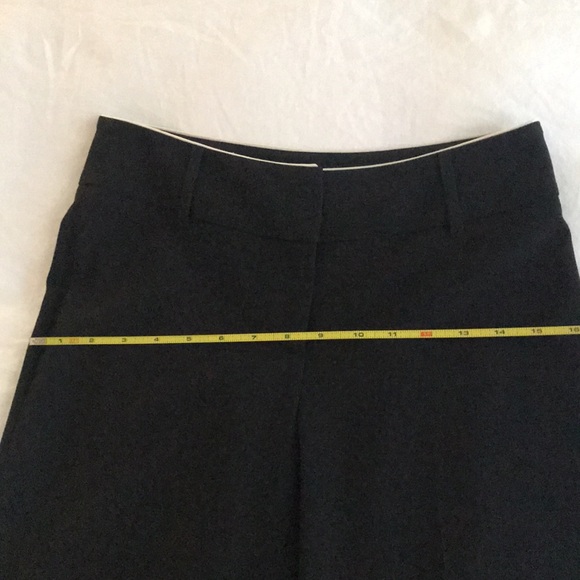 WHBM wide leg cropped dress pants, sz 0 - Picture 9 of 12